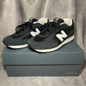 New Balance Men’s 515 V3 Black and White Shoes Sz 8 Wide - Worn 1x - Inc box